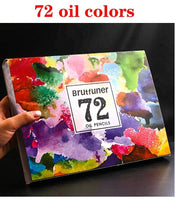 Brutfuner 48/72/120/160/180Color Professional Wood Colored Pencils Set Oil HB Drawing Sketch For School Draw Sketch Art Supplies