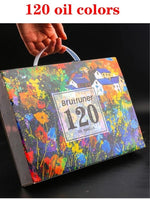 Brutfuner 48/72/120/160/180Color Professional Wood Colored Pencils Set Oil HB Drawing Sketch For School Draw Sketch Art Supplies