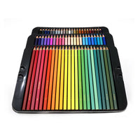 AOOKMIYA Brutfuner NEW 72/120Colors Oil Color Pencils Square Trendy Pastel Colored Pencil For Drawing Sketch Student Tin Box Art Supplies