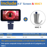 CR-45 Anesthesia Intubation Video Laryngoscope, 4.5 inch HD Touchscreen, Compatible with 11 Reusable Laryngoscope Blades