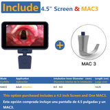 CR-45 Anesthesia Intubation Video Laryngoscope, 4.5 inch HD Touchscreen, Compatible with 11 Reusable Laryngoscope Blades