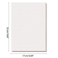 Caderno esboço 40 folhas B5 Sketchbook 16k papel cálculo presente dia aniversário