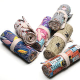 Caixa de lápis 24/36/48 buracos colorido kawaii arte caneta sacos caixa bonito lápis casos bolsa estudantes armazenamento artigos papelaria material escolar