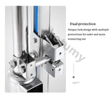 Caminhão De Mão De Logística Expressa, Carrinho Dolly Dobrável, Toda A Placa Plana De Alumínio, Manuseio De Carrinho De Carga