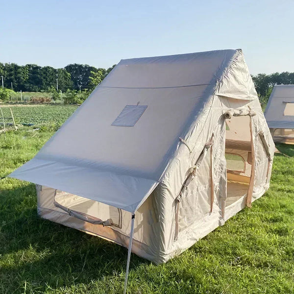 xxl inflatable tent Camping Tent Inflatable Waterproof Family Extra-large House Big Xxl Au – AOOKMIYA