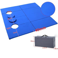 AOOKMIYA Camping Tent Mat, Outdoor, Ultra Light Oxford Cloth Leather Thickening Waterproof Foam Mat, Nature Hike, Tourist Picnic Supplies