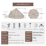 Camping Tents Rain Covers Family Fallout Shelter Waterproof Beach Tent with Uv Protection Ultralight Naturehike Glamping