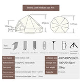 Camping Tents Rain Covers Family Fallout Shelter Waterproof Beach Tent with Uv Protection Ultralight Naturehike Glamping