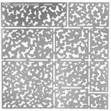 Camuflagem Spray Board Modelos, Pintura Stencils para Artesanato, Vazamento Modelos de Placa, Ferramentas de Aço Inoxidável, Grande