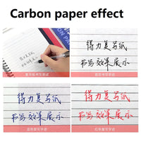 Carbon Paper 12K 97 Blue + 3 Red Colors Double Sided Copy Paper 220x340mm Office Accounting Shop Receipt Home Message Work 9376
