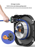 Carretel de mangueira retrátil automático Air Drum Pipe Collector, Reparação automovel dedicada, Ferramentas pneumáticas para a beleza do carro