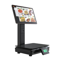 Cash Register Scale Electronic barcode label digital Weighing Scale with Printer weighing scale with label printing