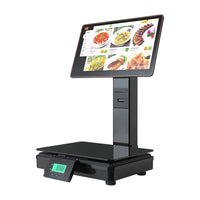 Cash Register Scale Electronic barcode label digital Weighing Scale with Printer weighing scale with label printing