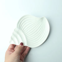 AOOKMIYA AOOKMIYA  Ceramic Heart shape Color Palette Watercolor Painting Dish Water Powder Dish Chinese Painting White Porcelain Color Palette