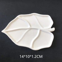 AOOKMIYA  Ceramic Rectangle Color Palette Watercolor Painting Dish Water Powder Dish Chinese Painting White Porcelain Color Palette