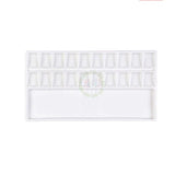 AOOKMIYA  Ceramic Rectangle Color Palette Watercolor Painting Dish Water Powder Dish Chinese Painting White Porcelain Color Palette