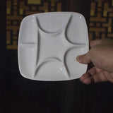 AOOKMIYA  Ceramic Square Watercolor Chinese Painting Watercolor Acrylic Oil Painting Pigment Box Easy To Clean Color Palette