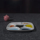 AOOKMIYA  Ceramic Square Watercolor Chinese Painting Watercolor Acrylic Oil Painting Pigment Box Easy To Clean Color Palette