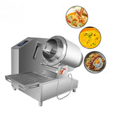 Chefmax Vertical Custom 30000W Intelligent Electric Commercial Kebab Roll Making And Automatic Rice Cooking Machine Wireless