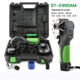 Cobre Elétrico Tubo Expansor Kit, queima Conjunto De Ferramentas, bateria De Lítio