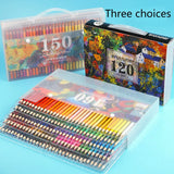 Colored Pencil Water-soluble Color Pencil Set 150 Color Professional Painting Pencil Hand Painted Children Kindergarten Beginner