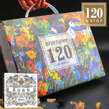 Colored Pencil Water-soluble Color Pencil Set 150 Color Professional Painting Pencil Hand Painted Children Kindergarten Beginner