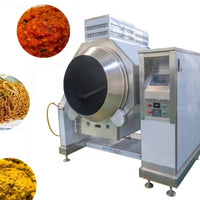 Commercial Intelligent Fully Automatic Gas Stir-Fry Machine Multifunctional Restaurant Food Shop Central Kitchen Pre-Cooked Meal