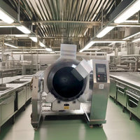 Commercial Intelligent Fully Automatic Gas Stir-Fry Machine Multifunctional Restaurant Food Shop Central Kitchen Pre-Cooked Meal