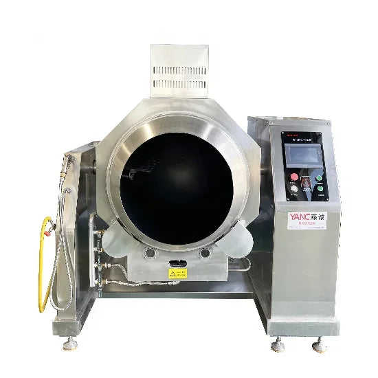 Commercial Intelligent Fully Automatic Gas Stir-Fry Machine Multifunctional Restaurant Food Shop Central Kitchen Pre-Cooked Meal