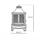 Coop Economical Camping Heater Tower Patio Large Greenhouse Outdoor Heaters Grill Aquecedor Isitici Heating Equipment YX50TY