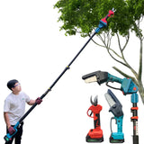 Cordless recarregável Pruner elétrico, Poda Tesoura, Fruit Tree Potted Poda Ferramenta Elétrica, Chain Saw