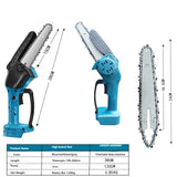 Cordless recarregável Pruner elétrico, Poda Tesoura, Fruit Tree Potted Poda Ferramenta Elétrica, Chain Saw