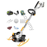 Cortador De Grama Elétrico Sem Fio, Aparador De Relva Portátil, Cortador De Hedge, Ferramentas De Jardim Doméstico, 21V
