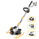 Cortador De Grama Elétrico Sem Fio, Aparador De Relva Portátil, Cortador De Hedge, Ferramentas De Jardim Doméstico, 21V
