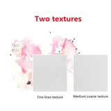 Cotton Paper Portable Supplies Art Baohong Watercolor Fine Travel Sheets 100% Sketchbook On PU Texture 300g 24