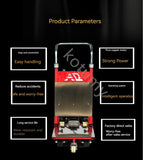 Crawler-Type Escada Escalada Carro, Folding Hand Trolley, Carrinho de trabalho, carga pesada, subir escadas, caminhão Trolley