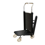 Crawler-Type Escada Escalada Carro, Folding Hand Trolley, Carrinho de trabalho, carga pesada, subir escadas, caminhão Trolley