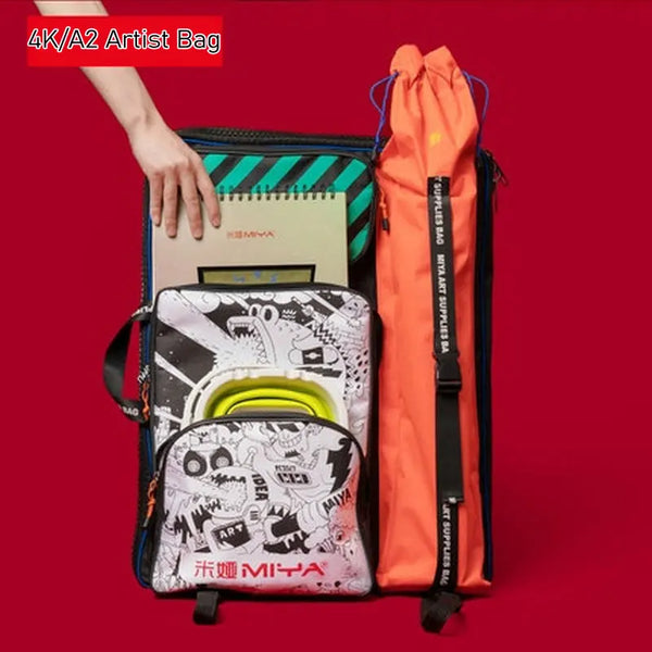 Drawing Board Backpack, Bag Art Supplies, Art Bag Drawing