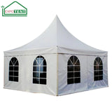 Customizable 5x5m Hot Galvanized White Outdoor Pyramid Tent for Event Wedding Party
