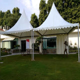 Customizable 5x5m Hot Galvanized White Outdoor Pyramid Tent for Event Wedding Party
