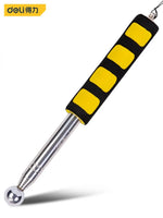 DELI 160MM Multi-functional Telescopic self defense hammers empty drum hammer room test rod inspection room tools metel test