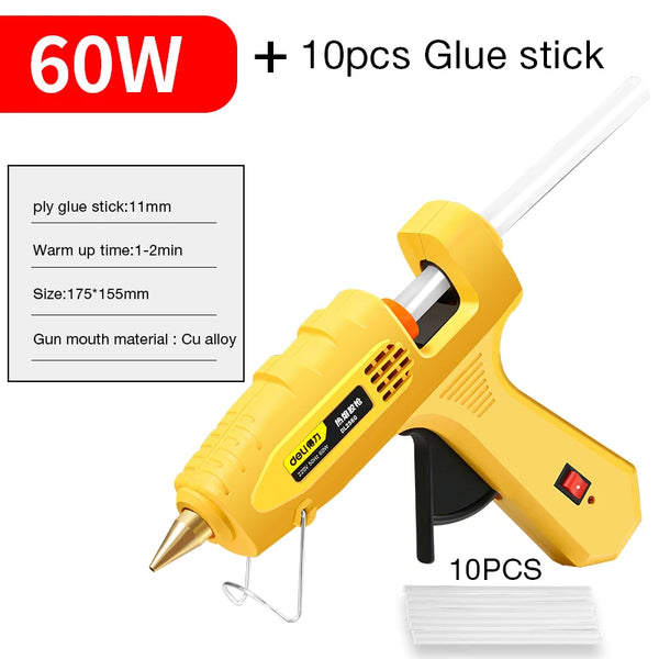 Glue guns 100w hot melt glue industrial mini thermo glue gun heat