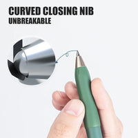 DELI Bullet-tipped Pens 4 X 4 Colours 0.5mm Non-breakable Soft Rubber Sheath Smooth Unisex Pens Durable Office Supplies