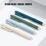 DELI Bullet-tipped Pens 4 X 4 Colours 0.5mm Non-breakable Soft Rubber Sheath Smooth Unisex Pens Durable Office Supplies