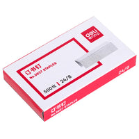 DELI Cheaper Item 500pcs/set Stapling Thick Layer 50 Pages 24/8 Large Staples Needle Stationery Office Supplies For Students