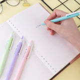 DELI Colorful Ball Pen 0.7mm Student Ballpoint Pens Smooth Writing Fashion Macaroon School Office Supplies Stationery