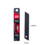 DELI Cutter Blade Replacement for Ultility Cutting Knife SK5 Material Sharp Blade Refills Cutting Tools