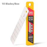 DELI Cutter Blade Replacement for Ultility Cutting Knife SK5 Material Sharp Blade Refills Cutting Tools