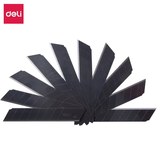DELI Cutter Blade Replacement for Ultility Cutting Knife SK5 Material Sharp Blade Refills Cutting Tools