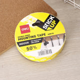 DELI EA35113 Foam Mounting Tape Multi purpose strong adhesive office home use double sided tapes
